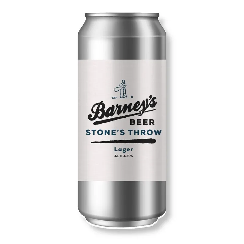 Barney’s Stone’s Throw Lager