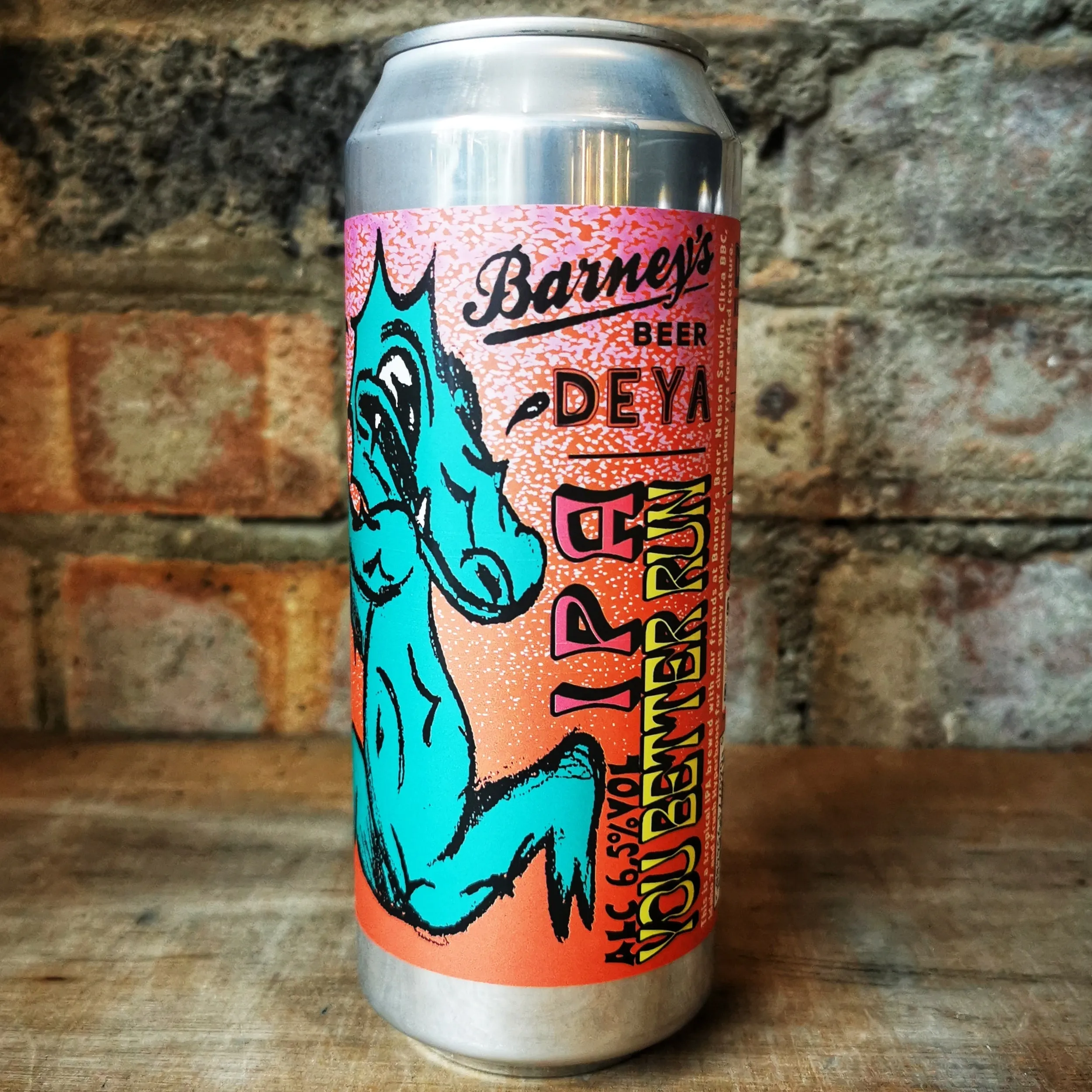 DEYA X Barney's You Better Run IPA 6.5% (500ml)