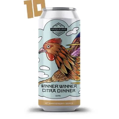 DUE SOONBasqueland Winner Winner Citra Dinner DIPA