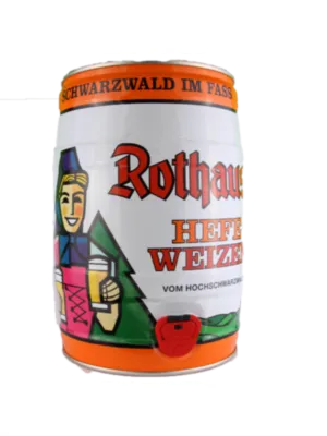 Rothaus Hefe-Weizen 5L Mini Keg