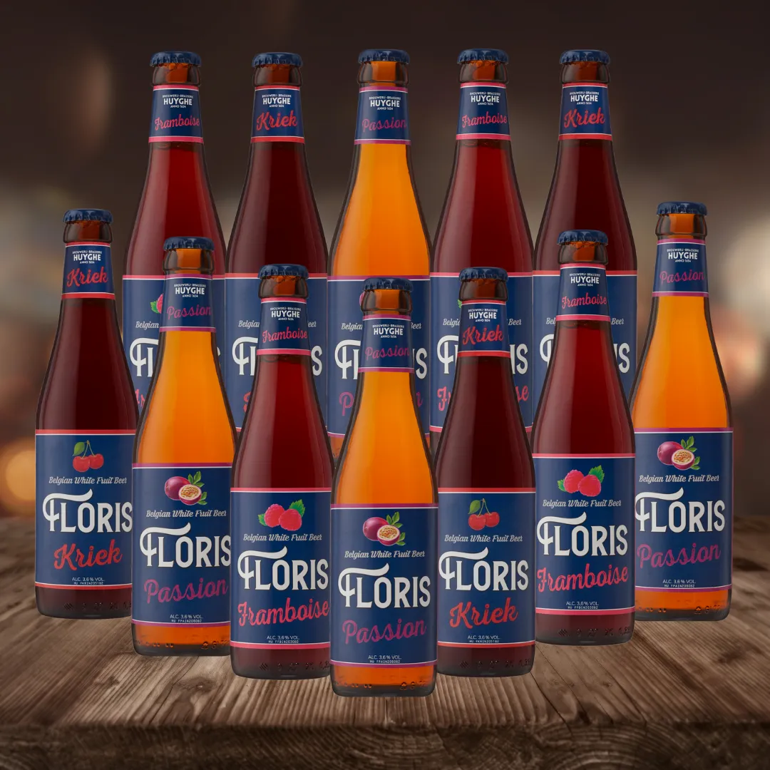 Floris Belgian Fruit Beer Mixed Case 330ml Bottles (12 Pack)