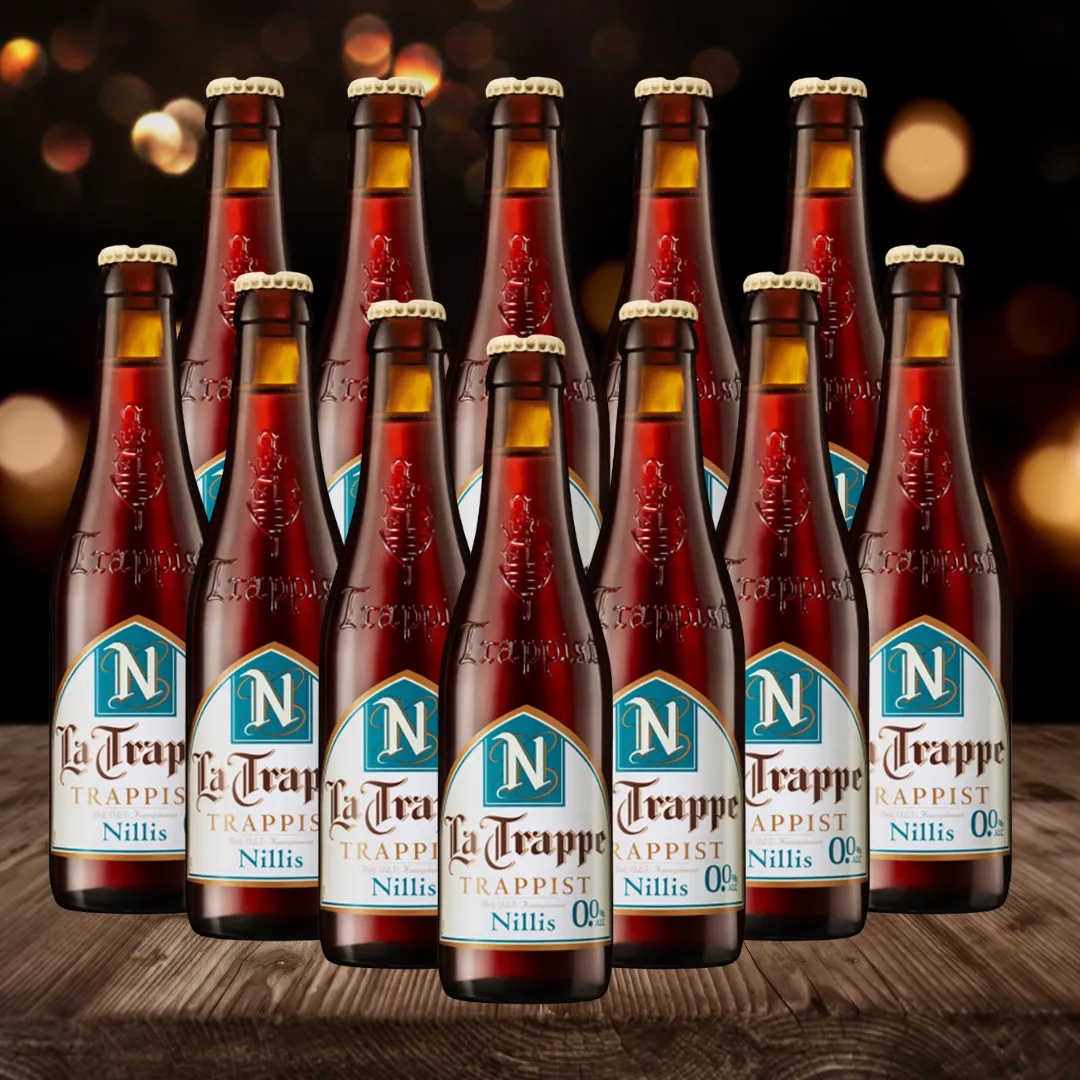 La Trappe Nillis Alcohol Free Trappist Beer - 0.0% ABV (12 Pack)