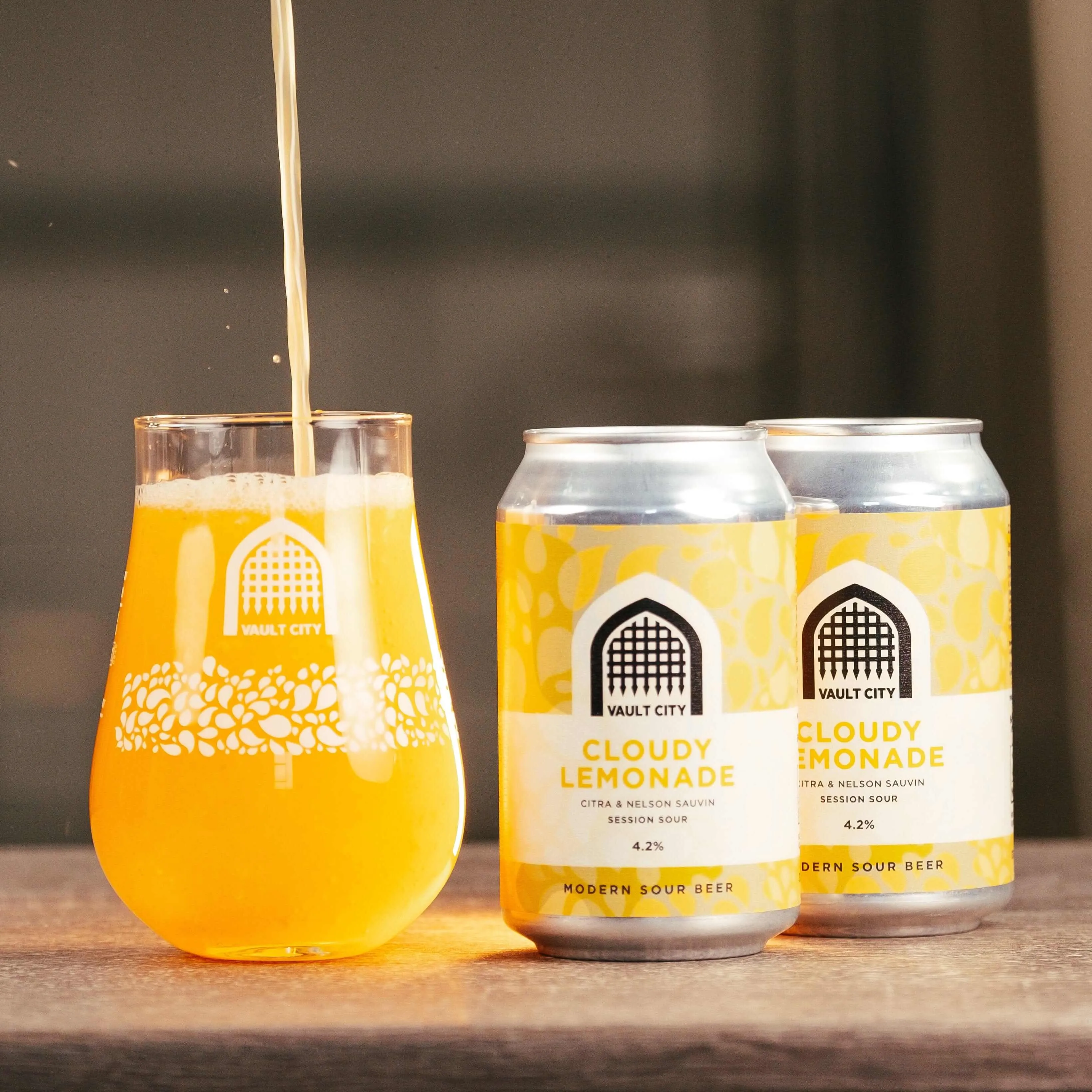 Vault City Cloudy Lemonade, Citra & Nelson Sauvin 330ml