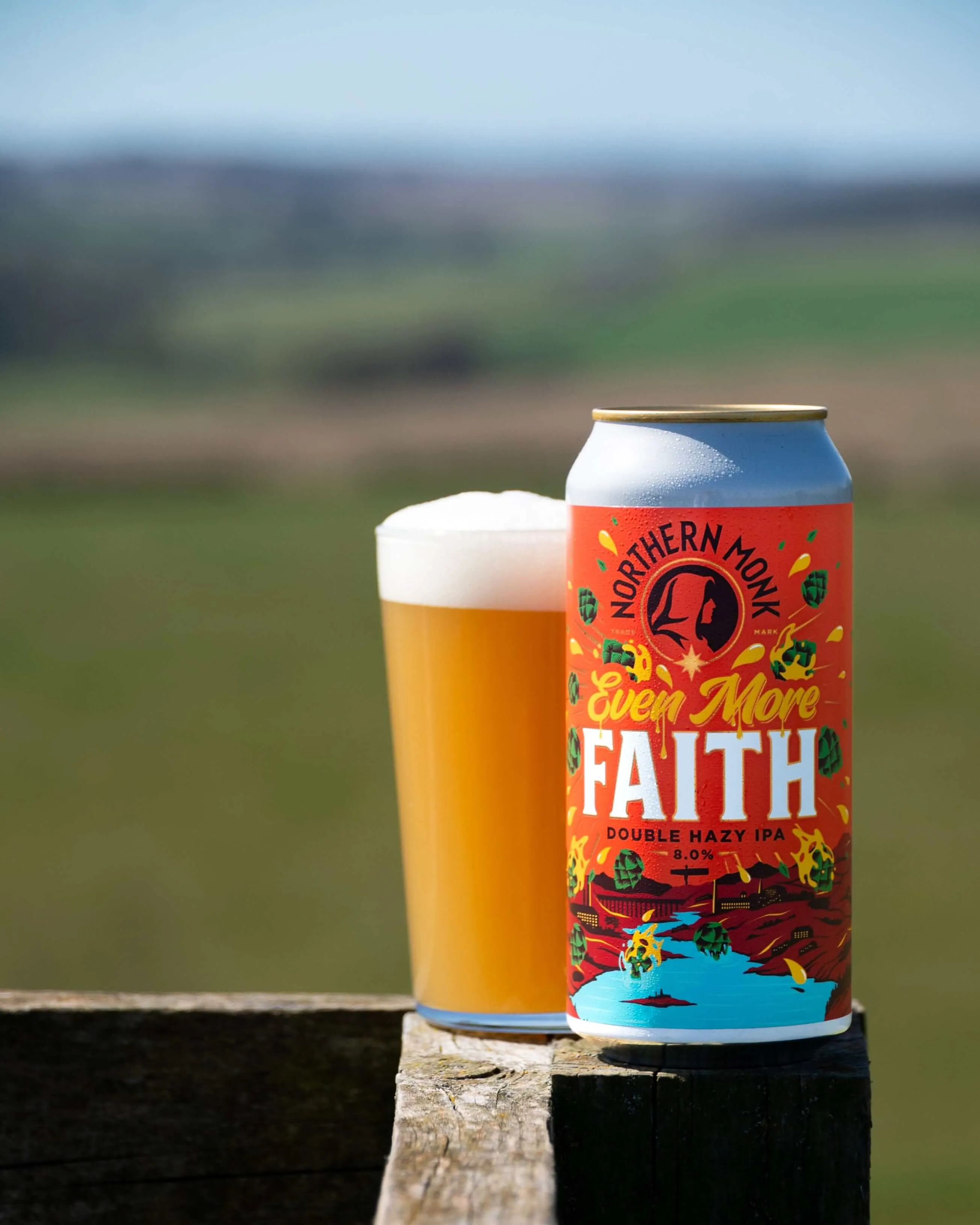 Northern Monk EVEN MORE FAITH // DOUBLE HAZY IPA // 8.0%