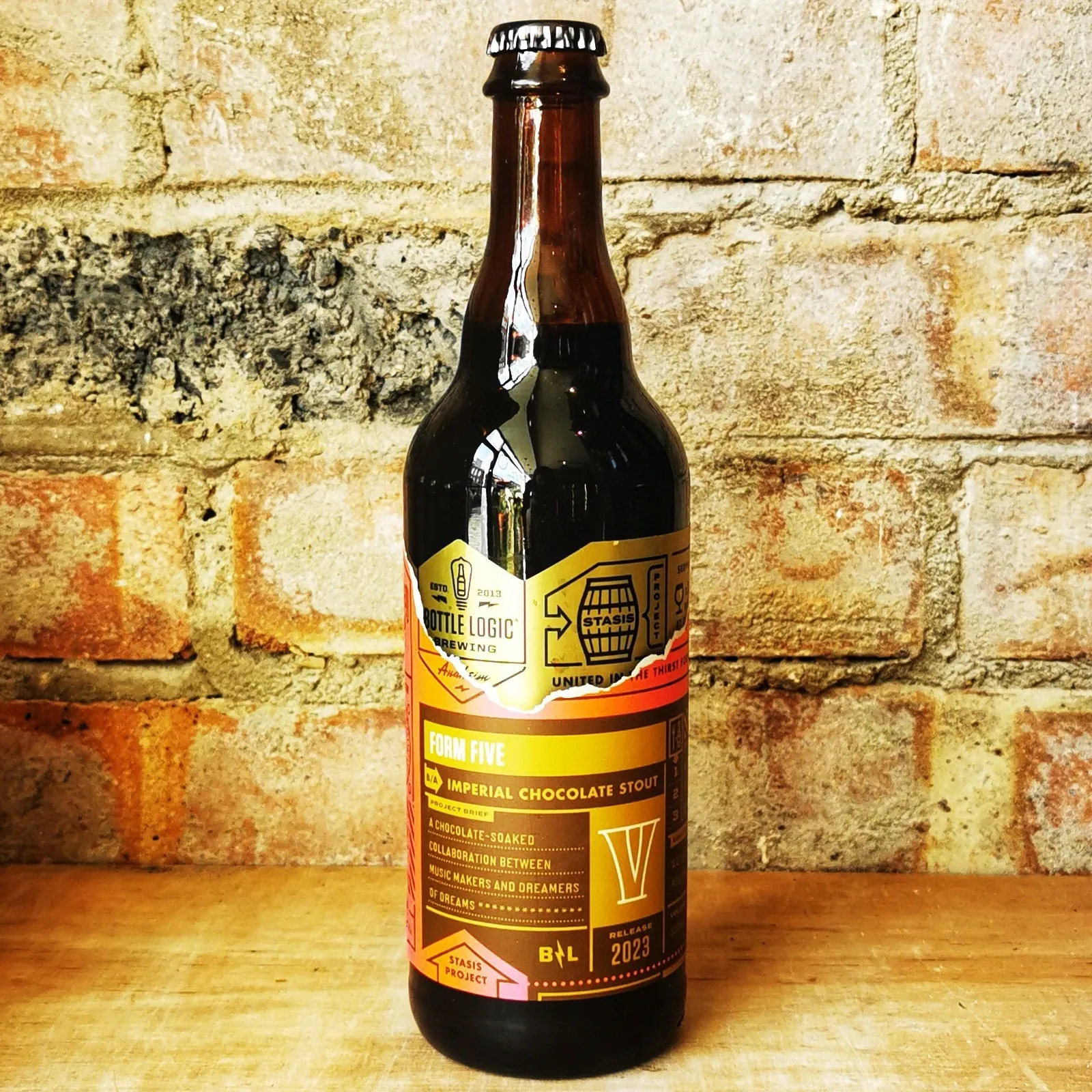Bottle Logic Form Five BA Stout 14.3% (500ml)
