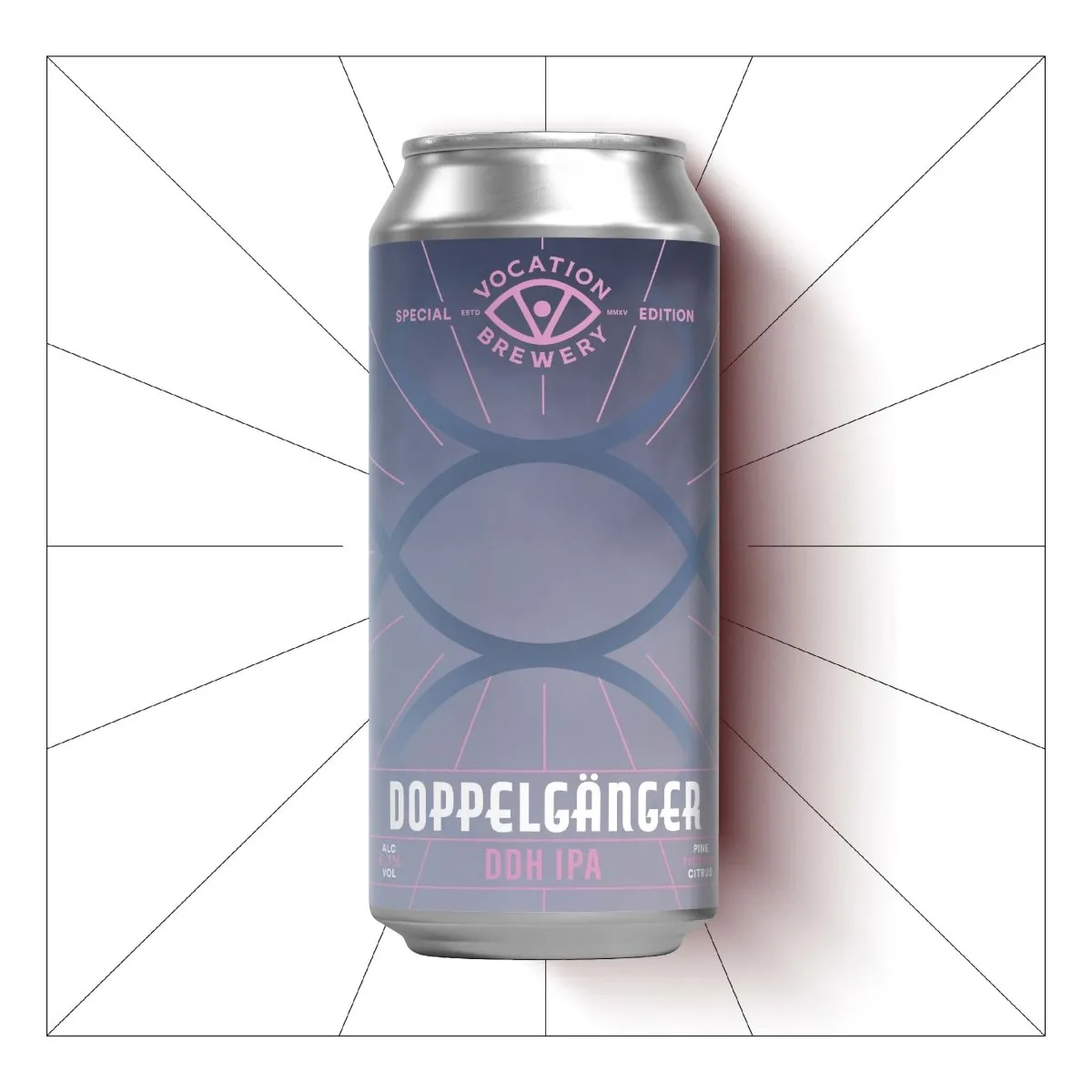 Vocation Doppelgänger | 6.7% DDH IPA 440ml – Single Can