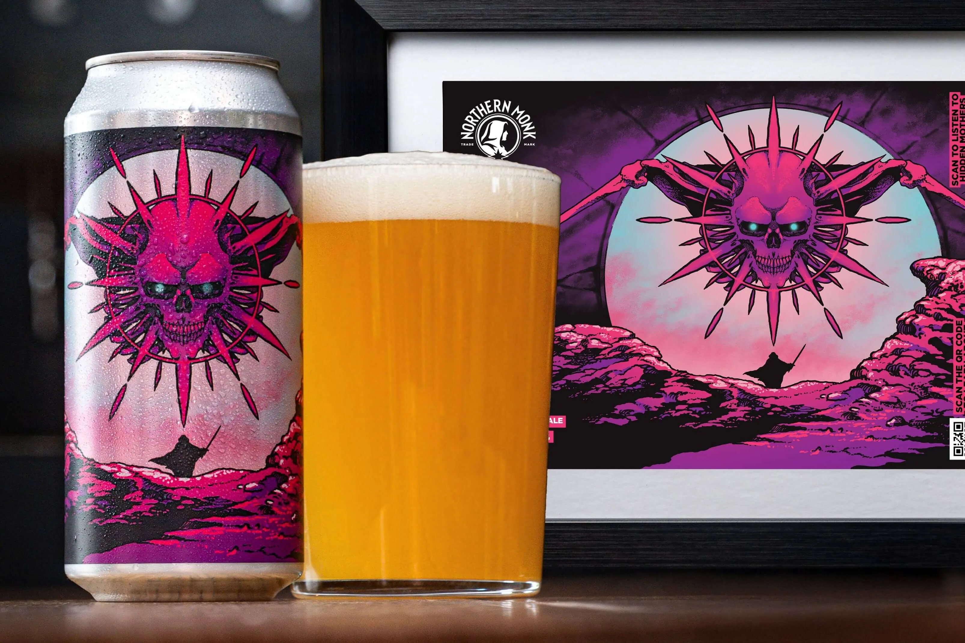Northern Monk 4 PACK // STEVEN YOYADA // HEATHEN SOUNDS // HIDDEN MOTHERS // PASSIONFRUIT PALE ALE // 4.5%