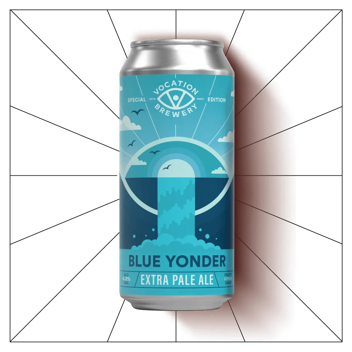 Vocation  Blue Yonder | 4.8% Extra Pale Ale | 440ml – 12 Pack - Save 10%