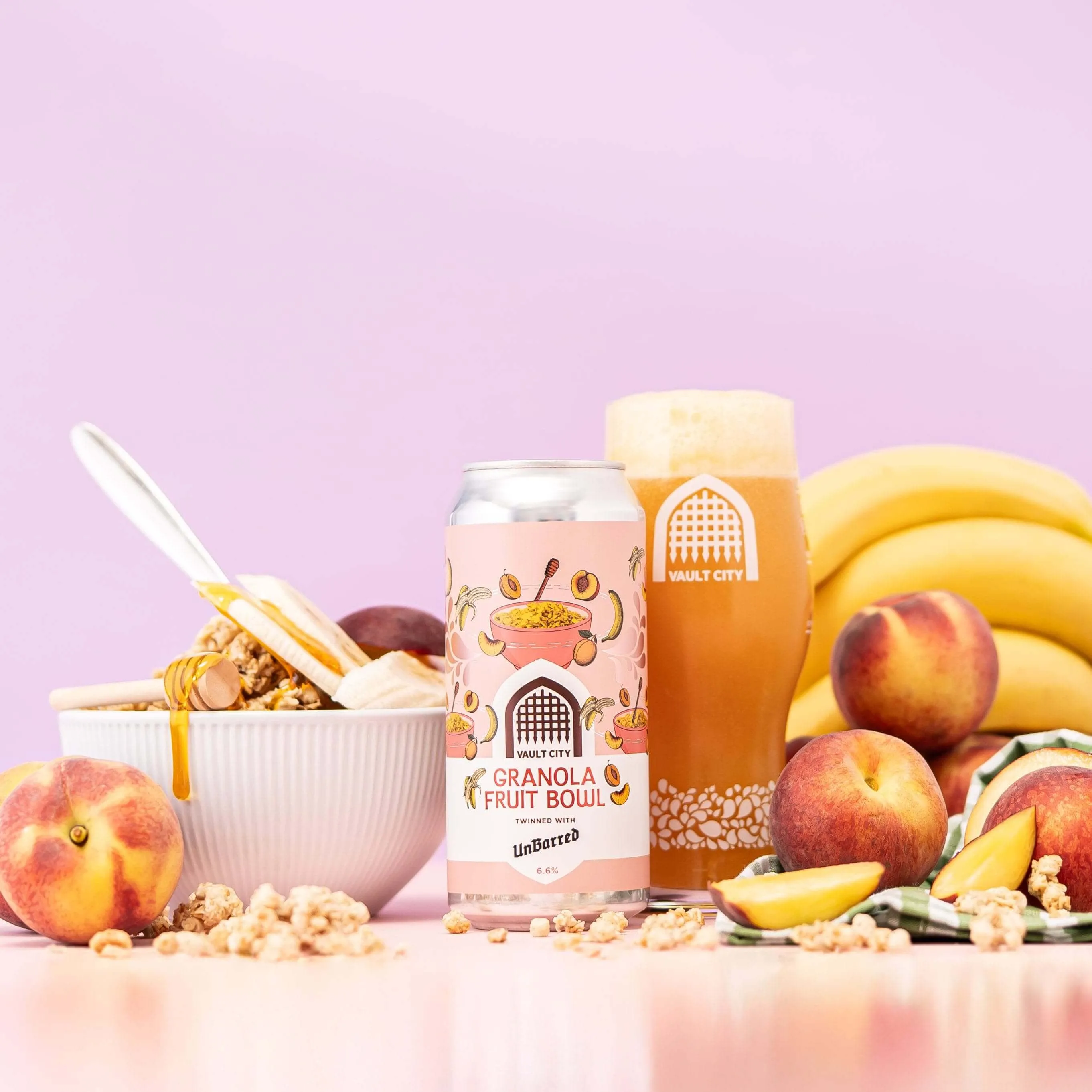 Vault City  Granola Fruit Bowl