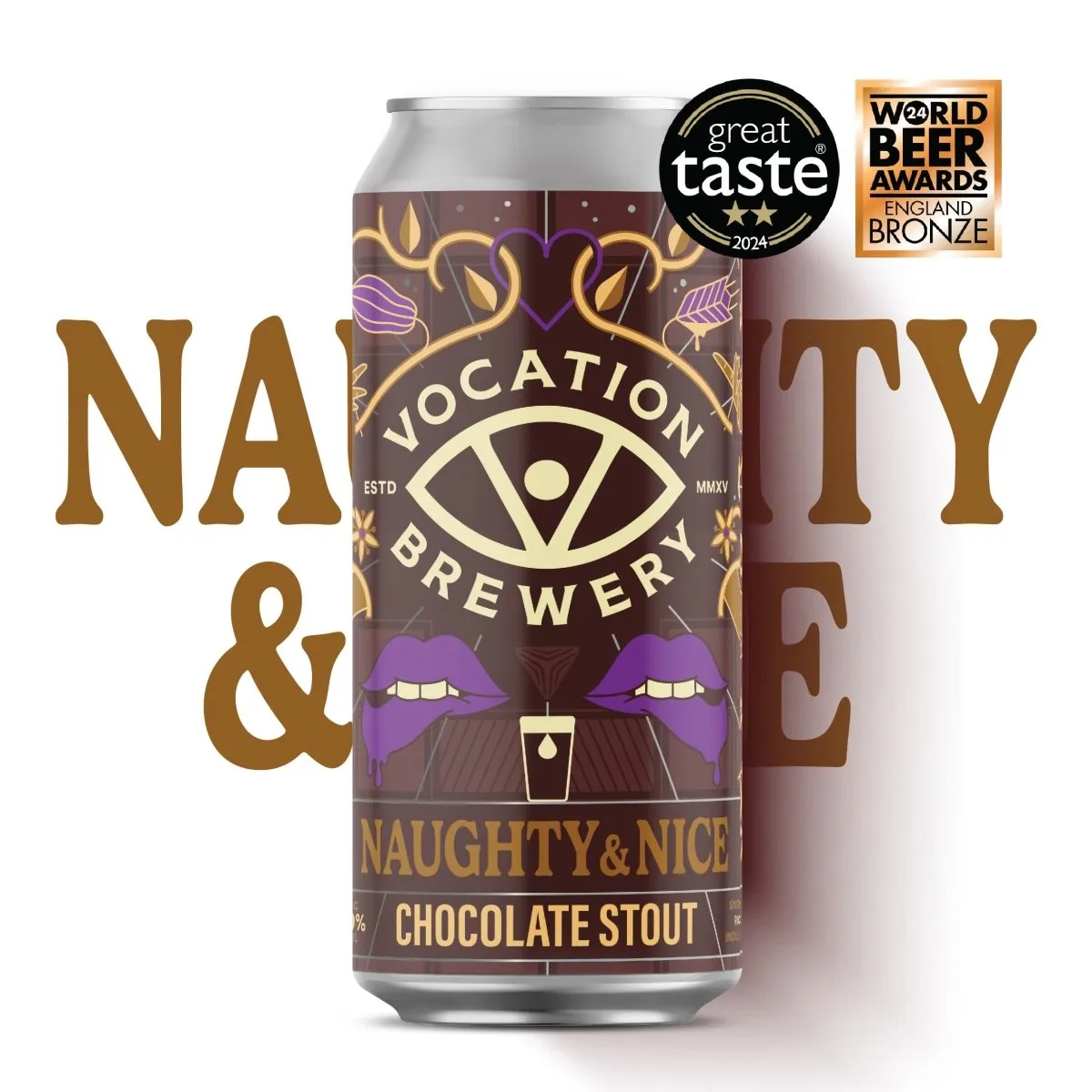 Vocation Naughty & Nice | 5.9% Chocolate Stout 440ml – Single Can