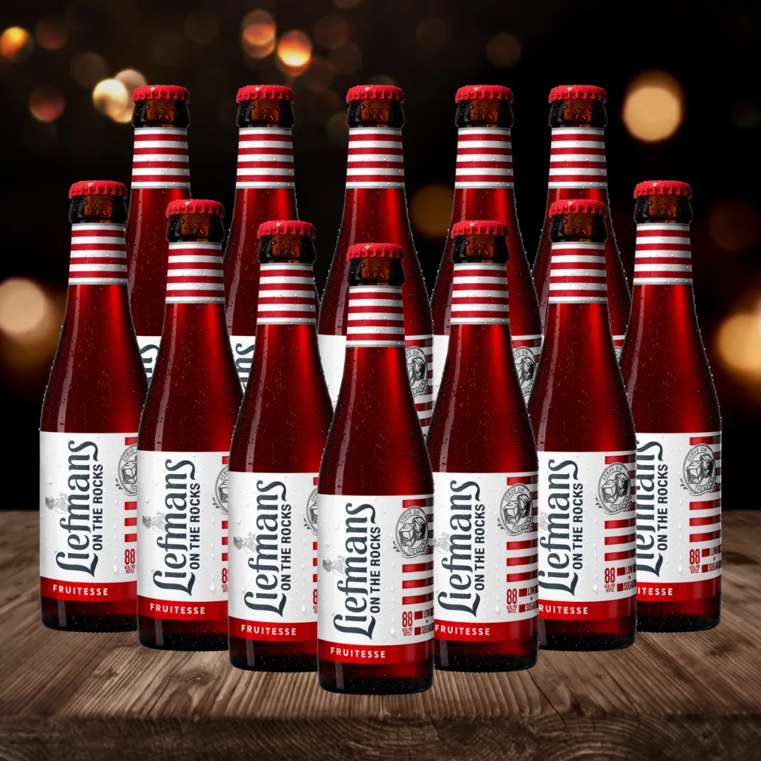 Liefmans Belgian On the Rocks Fruitesse Beer 250ml Bottles - 4.20% ABV (12 Pack)