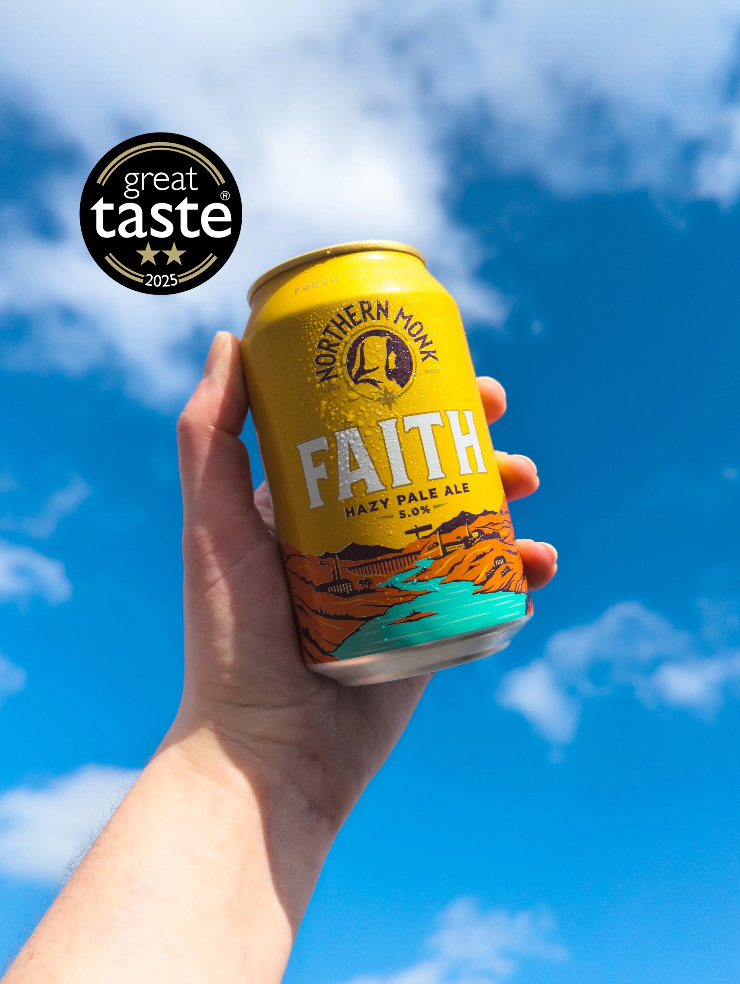 Northern Monk 330ml FAITH™ // HAZY PALE ALE // 5.0%