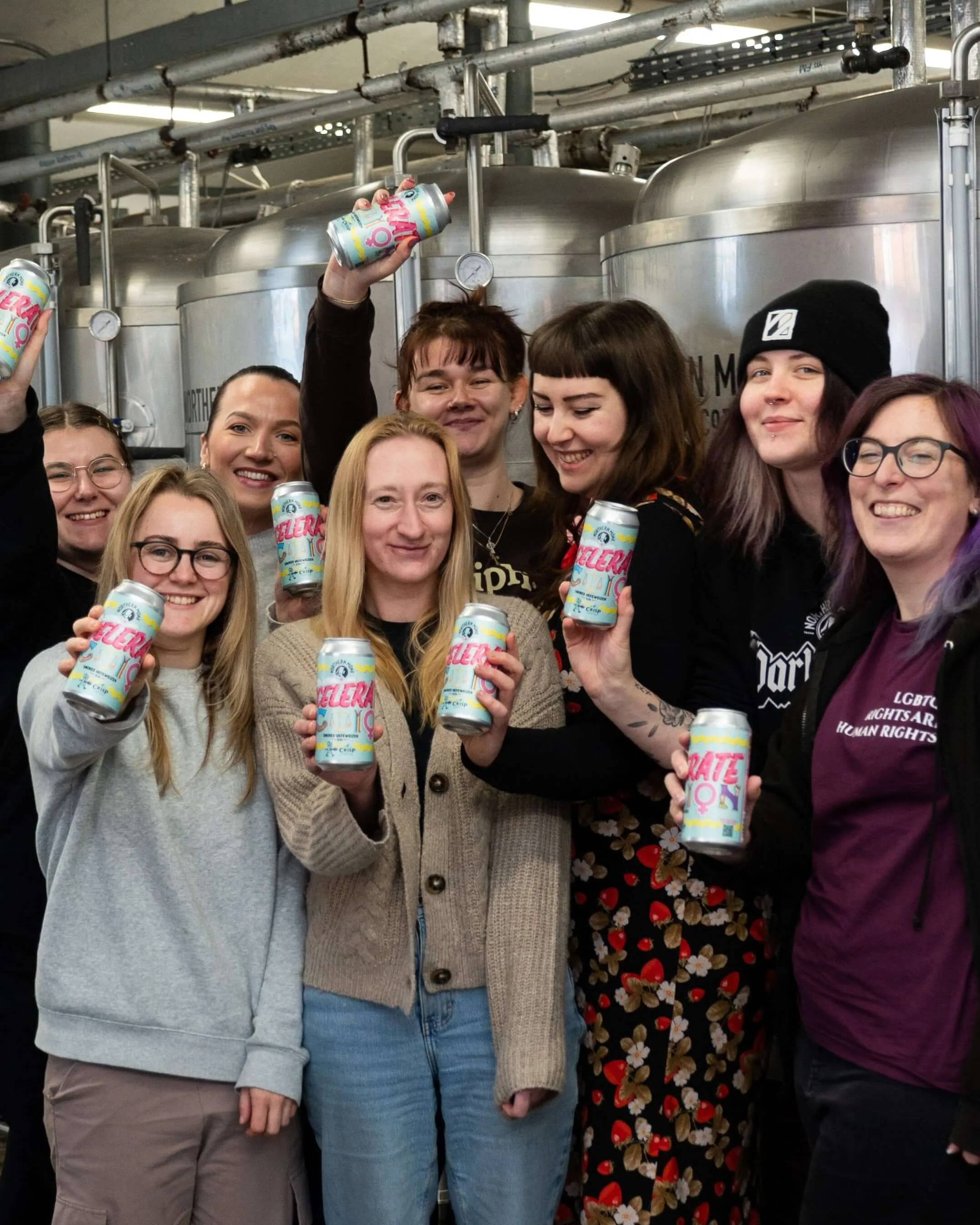 Northern Monk ACCELERATE ACTION // INTERNATIONAL WOMEN’S DAY // SMOKED HEFEWEIZEN // 5.0%