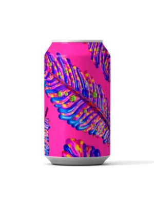 Omnipollo Bianca Non-Alcoholic Raspberry Peach Marshmallow Lassi Gose