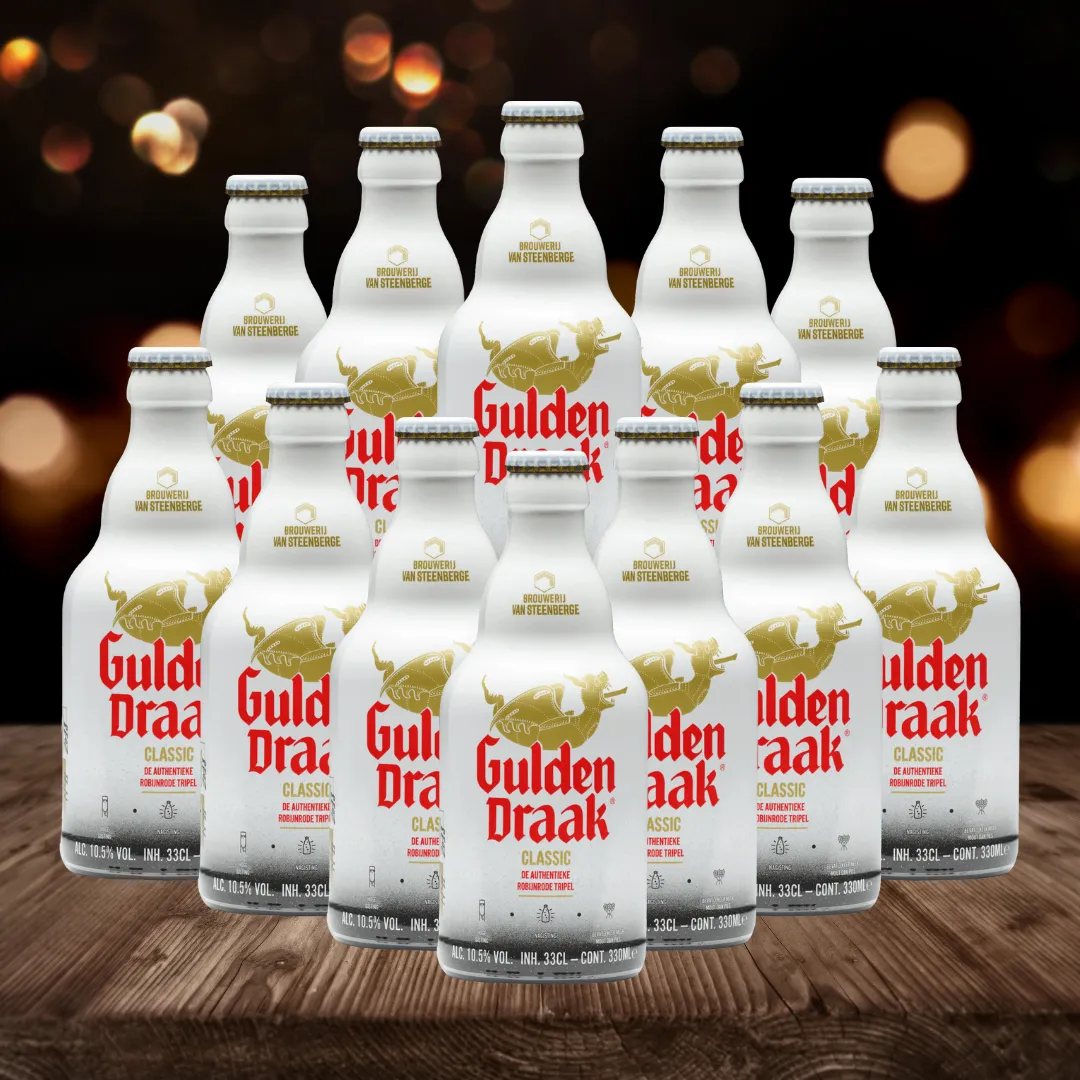 Gulden Draak Strong Ale Belgian Strong Ale 330ml Bottles - 10.50% ABV (Multipack)