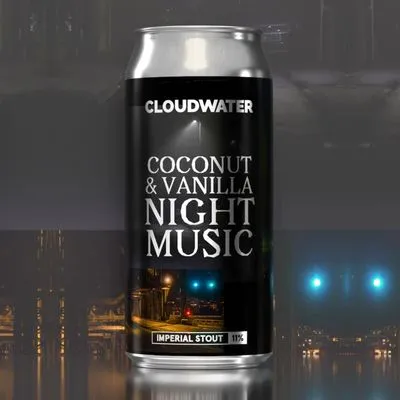 #1 IMPYCloudwater COCONUT & VANILLA Night Music Imperial Stout
