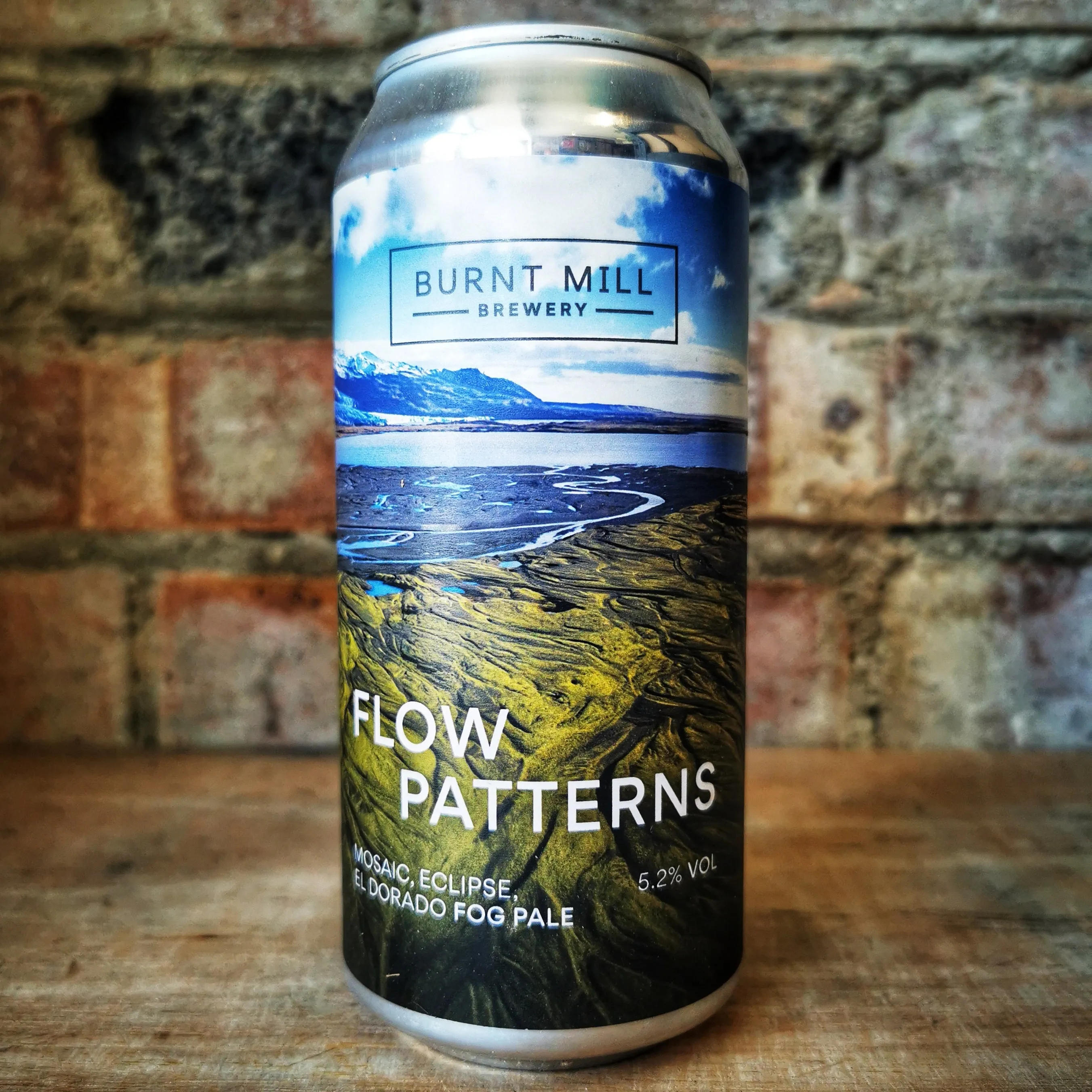 Burnt Mill Flow Patterns 5.2% Fog Pale (440ml)