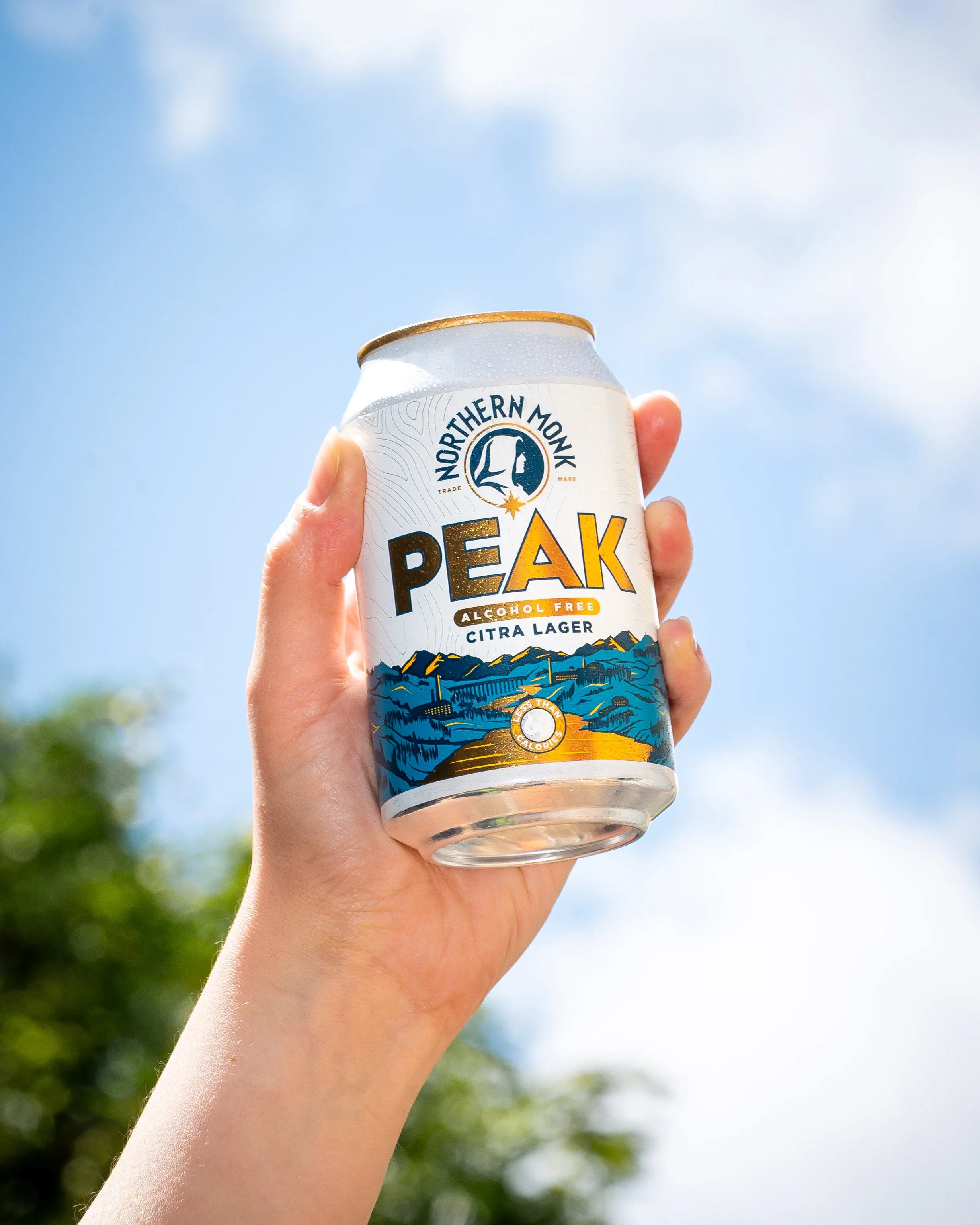 Northern Monk PEAK // CITRA LAGER // ALCOHOL FREE // 0.5%