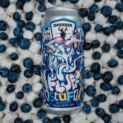Drekker Fluff Stuff Blueberry Sour
