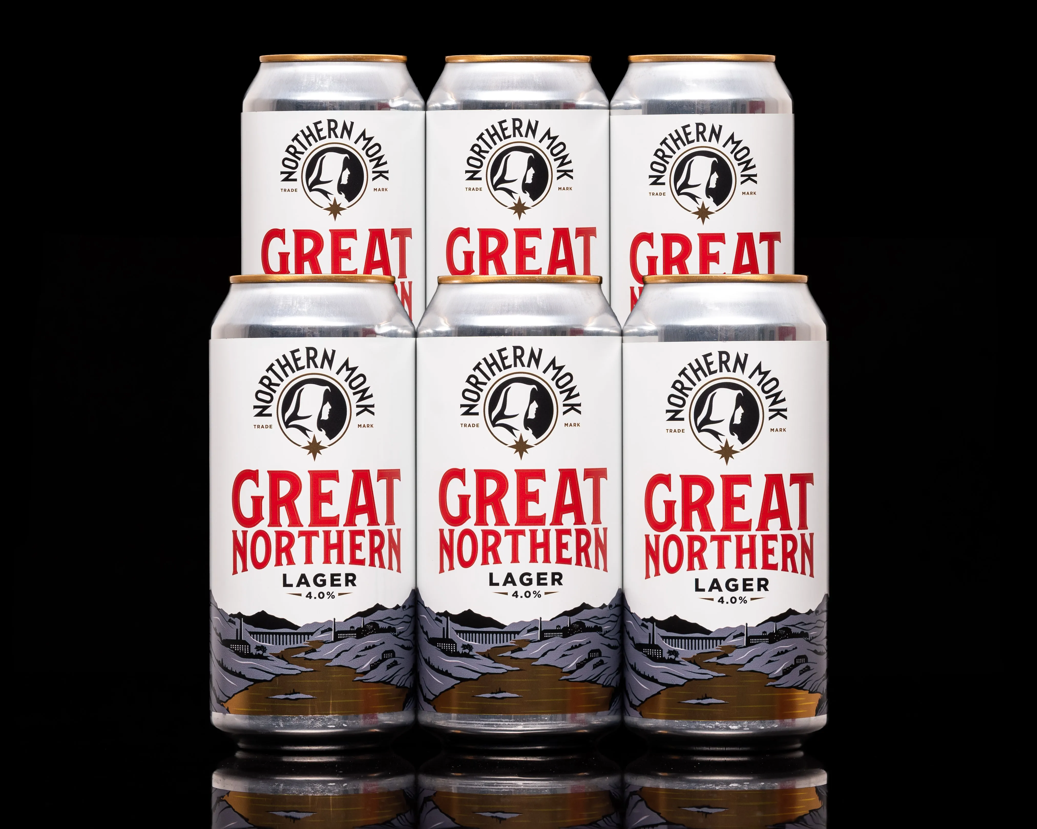 Northern Monk  6 PACK // GREAT NORTHERN LAGER // 4.0%