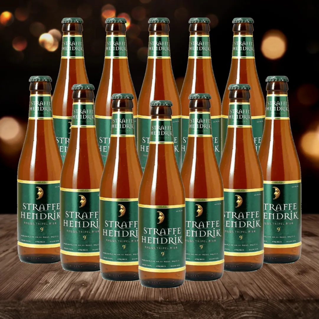 Straffe Hendrik Abbey Tripel Belgian Tripel 330ml Bottles - 9.00% ABV (12 Pack)