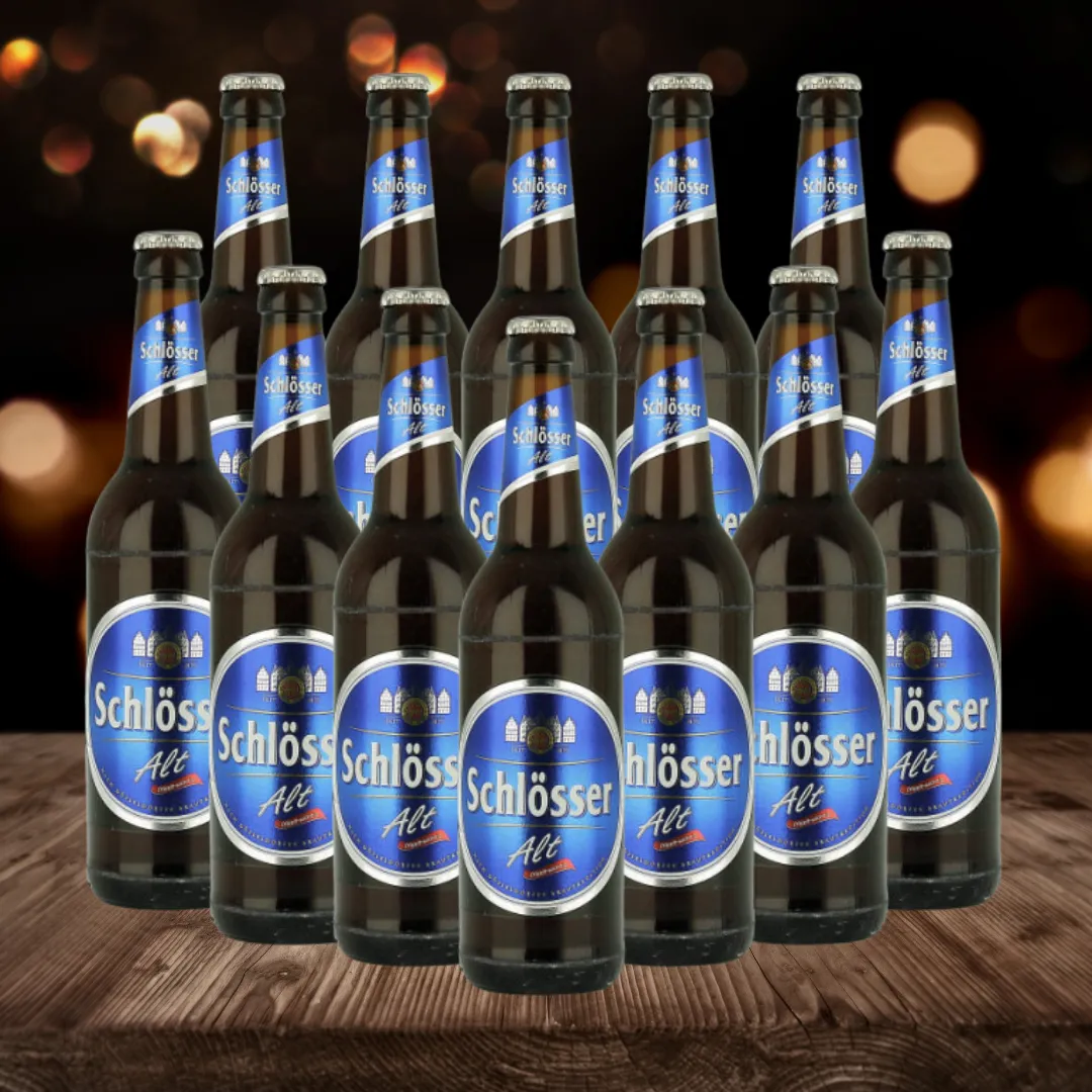 Schlosser Alt German Altbier 500ml Bottles - 4.8% ABV (12 Pack)