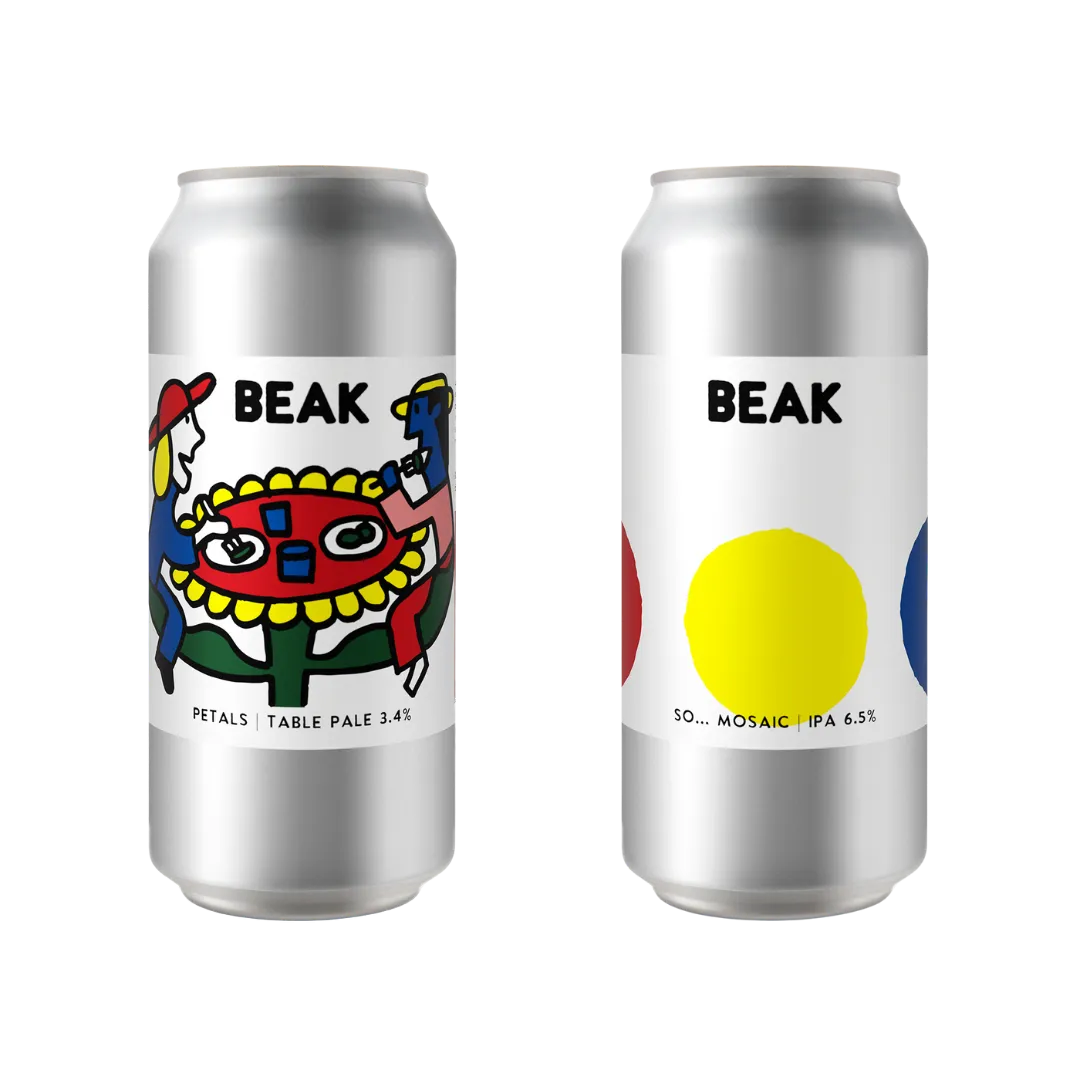 BEAK - NEW RELEASES MIXED PACK (PETALS TABLE PALE + SO... MOSAIC IPA) – 6 PACK - 5% discount