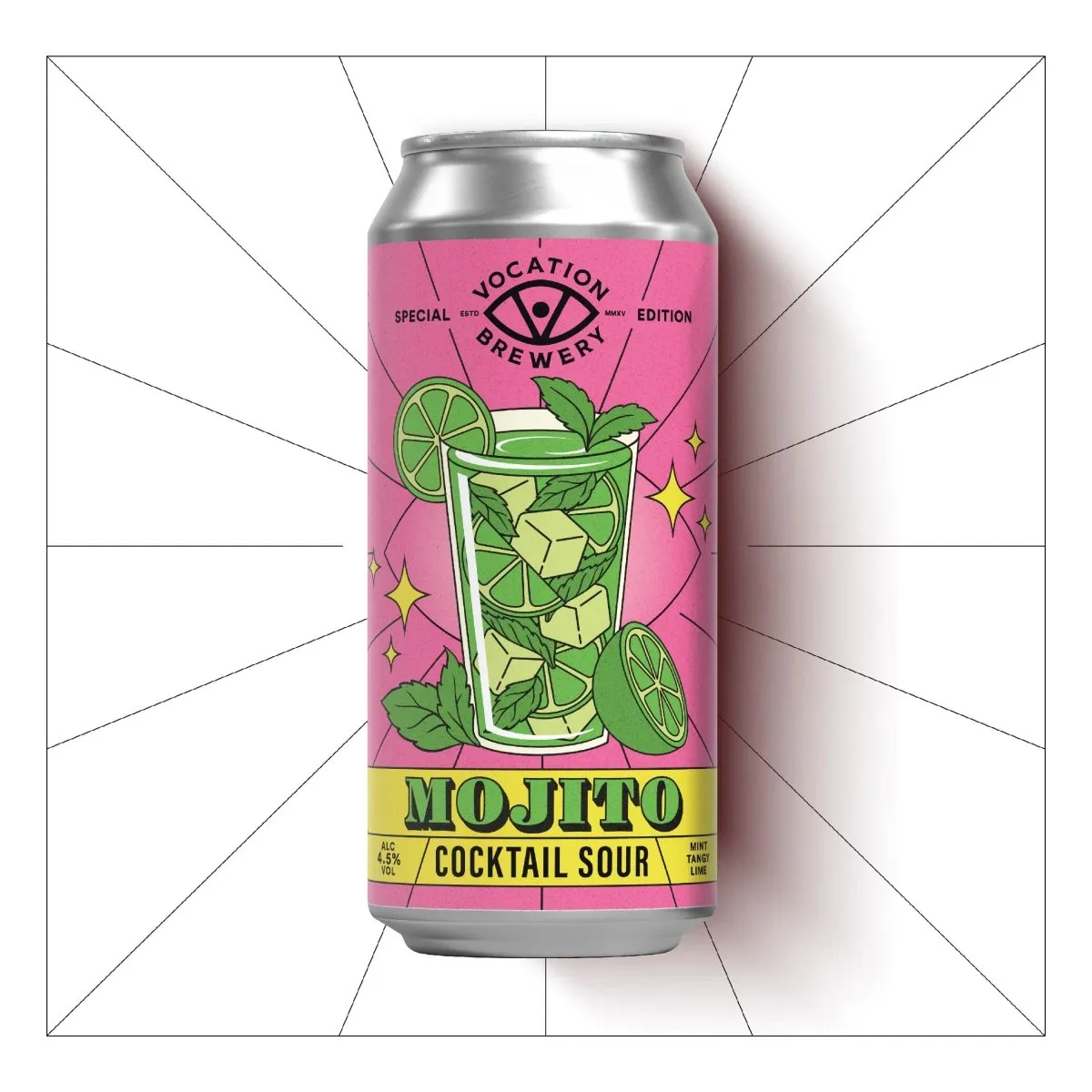 Vocation Mojito Sour | 4.5% Cocktail Sour | 440ml – Single Can
